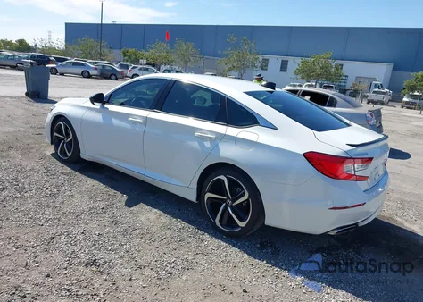 2022 Honda Accord Sport from USA, damaged, VIN 1HGCV1F38NA084920